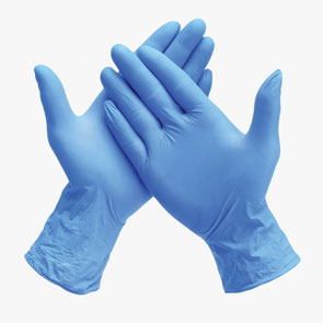Nitrile Gloves Blue (100Pcs)